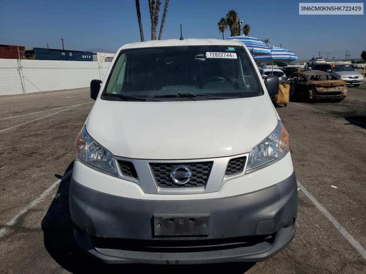 2017 Nissan Nv200 2.5S VIN: 3N6CM0KN5HK722429 Lot: 72822744