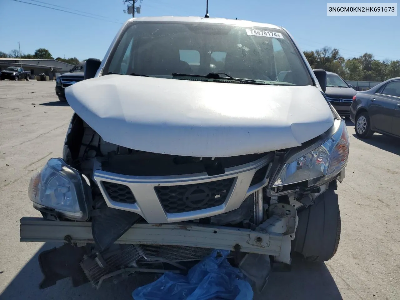 2017 Nissan Nv200 2.5S VIN: 3N6CM0KN2HK691673 Lot: 74678174