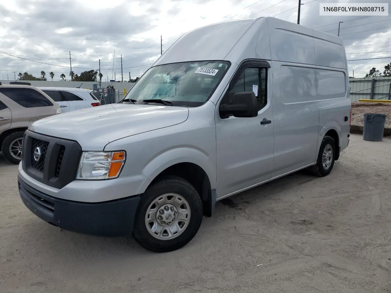 2017 Nissan Nv 2500 S VIN: 1N6BF0LY8HN808715 Lot: 75133524