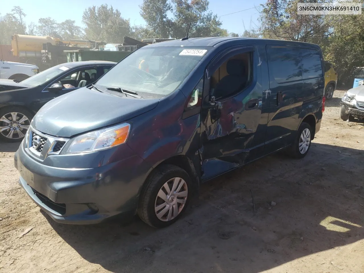 2017 Nissan Nv200 2.5S VIN: 3N6CM0KN3HK691410 Lot: 75475254