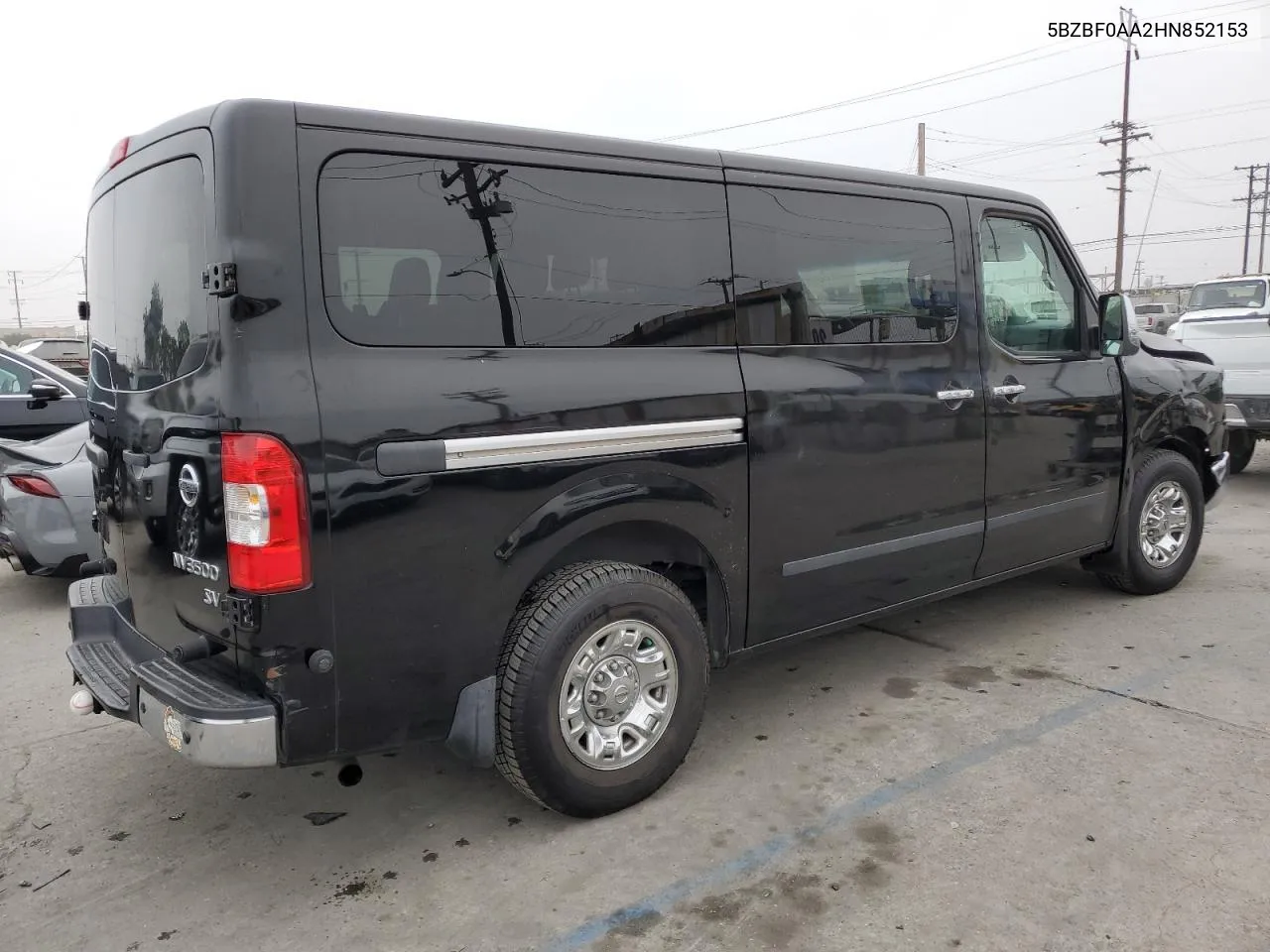 2017 Nissan Nv 3500 S VIN: 5BZBF0AA2HN852153 Lot: 75742954