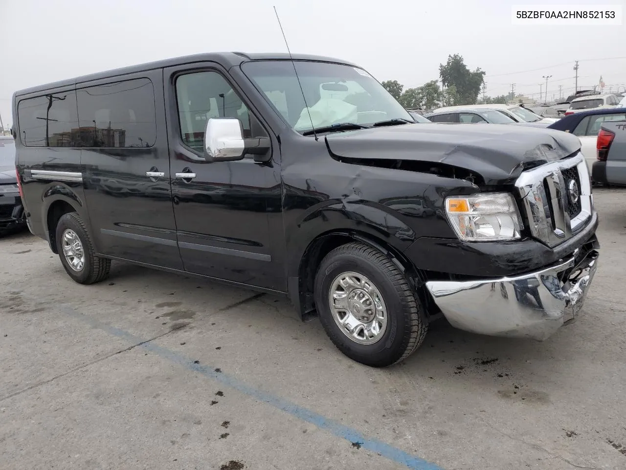 2017 Nissan Nv 3500 S VIN: 5BZBF0AA2HN852153 Lot: 75742954