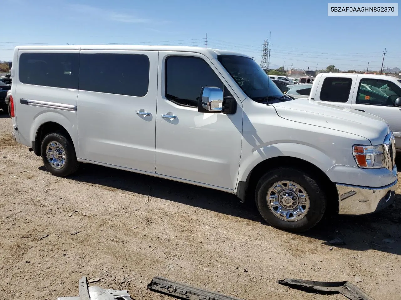 2017 Nissan Nv 3500 S VIN: 5BZAF0AA5HN852370 Lot: 78544714