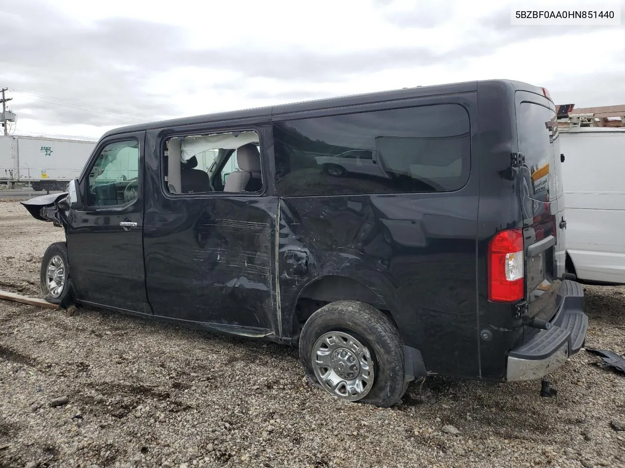 2017 Nissan Nv 3500 S VIN: 5BZBF0AA0HN851440 Lot: 78641254