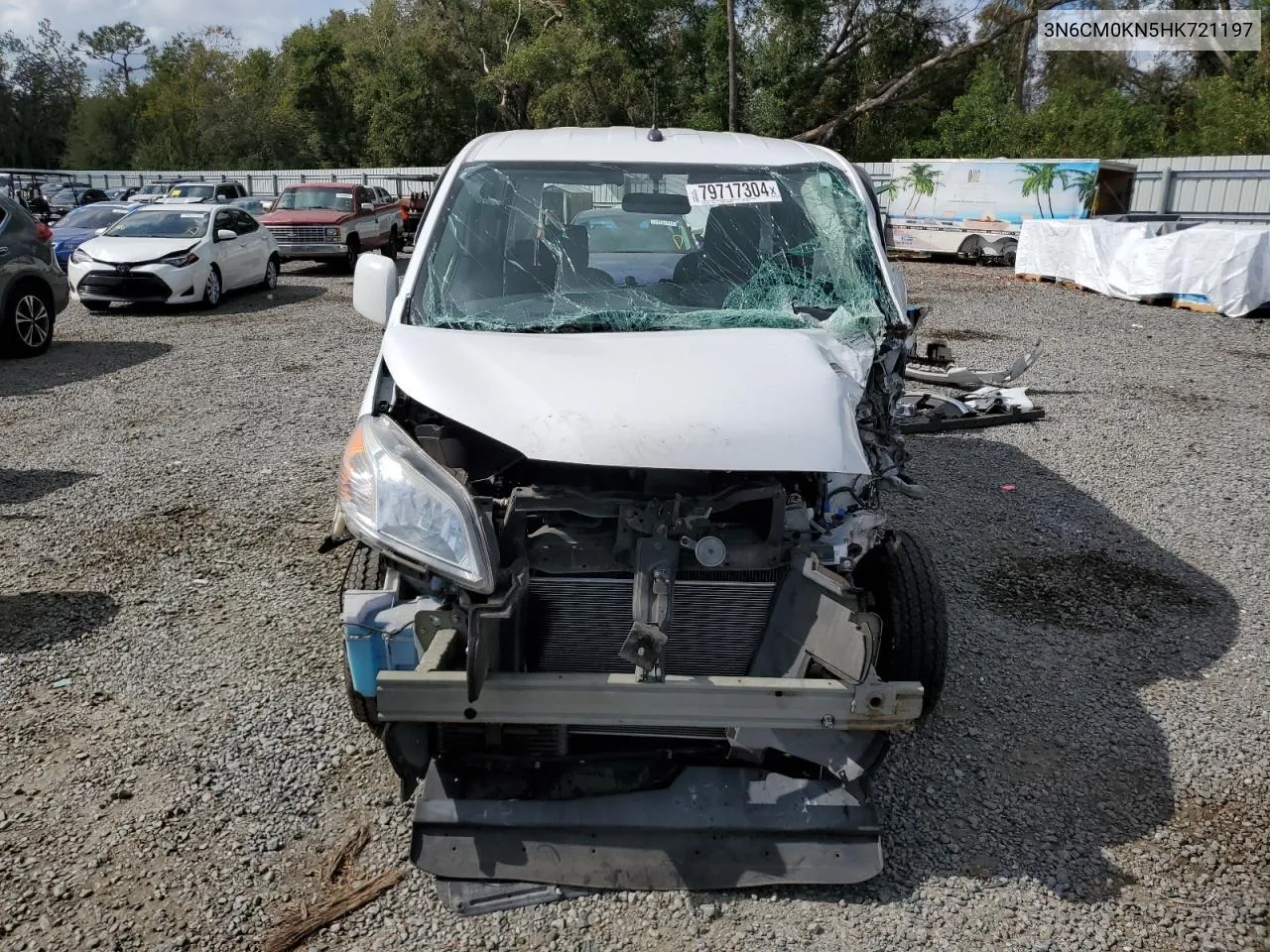 2017 Nissan Nv200 2.5S VIN: 3N6CM0KN5HK721197 Lot: 79717304