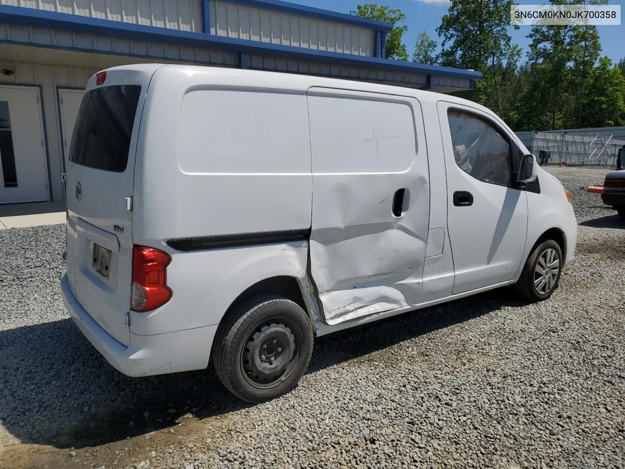 2018 Nissan Nv200 2.5S VIN: 3N6CM0KN0JK700358 Lot: 52110584