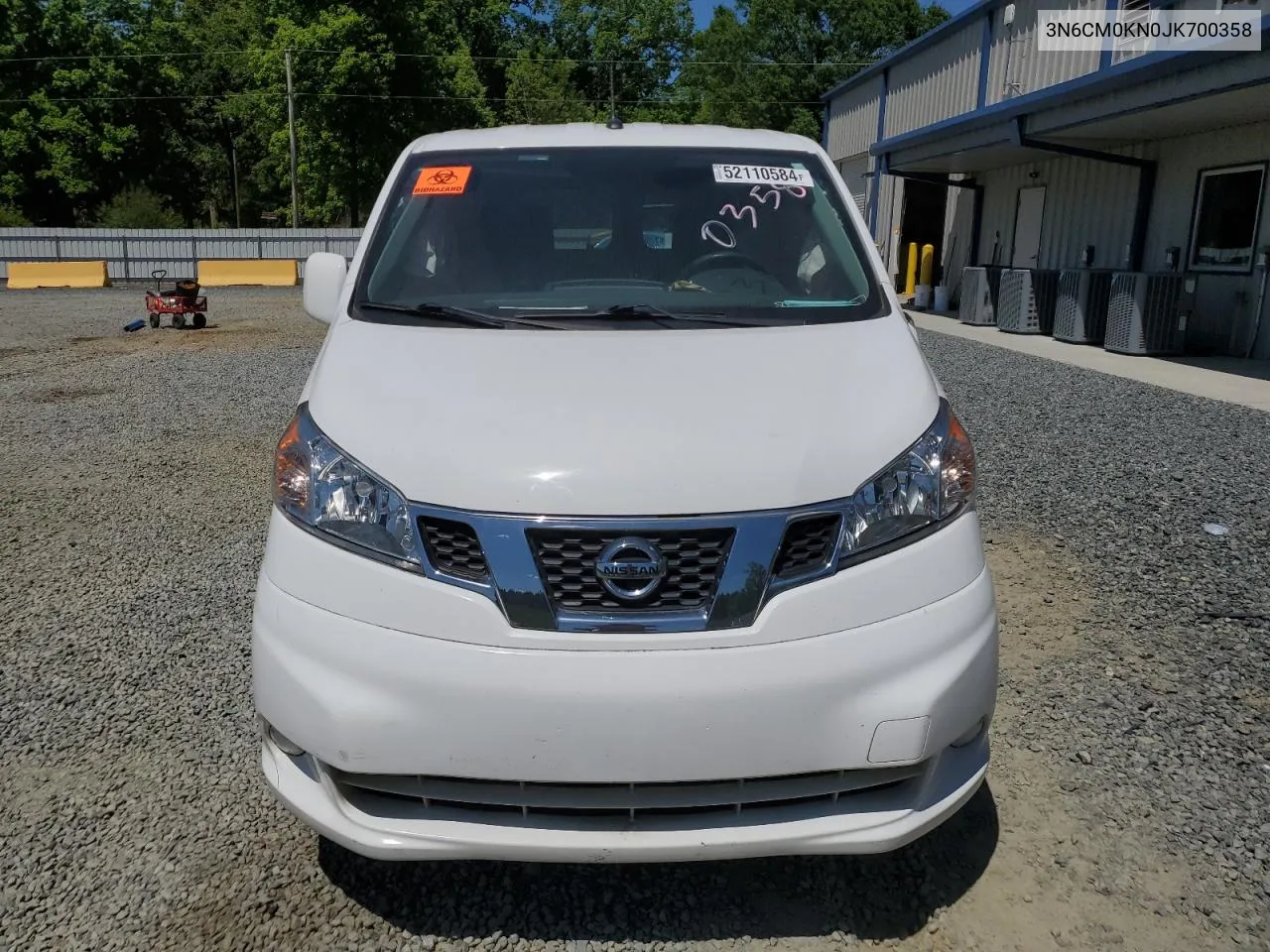 2018 Nissan Nv200 2.5S VIN: 3N6CM0KN0JK700358 Lot: 52110584