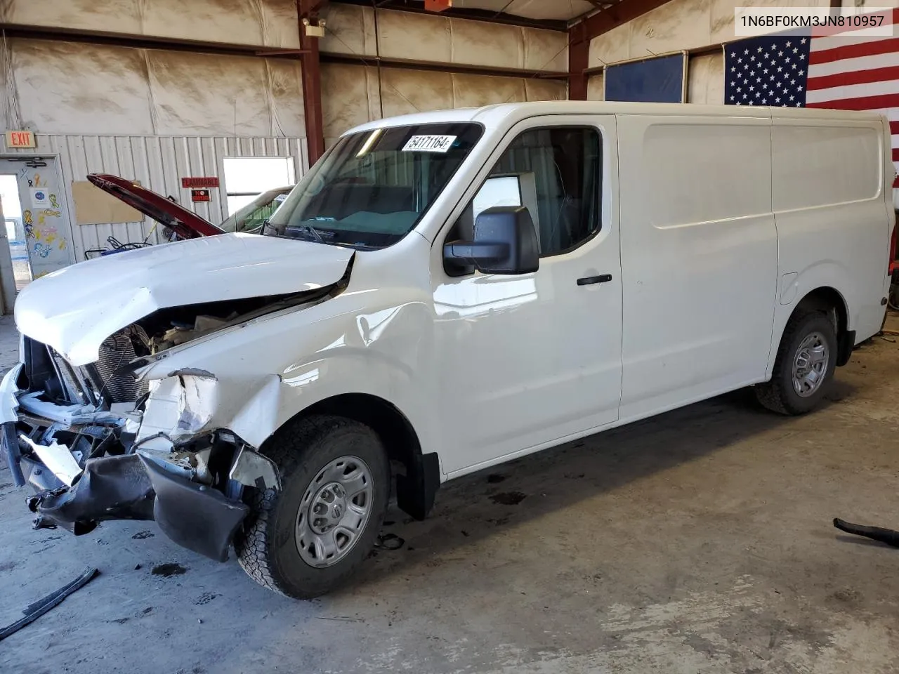 2018 Nissan Nv 1500 S VIN: 1N6BF0KM3JN810957 Lot: 54171164