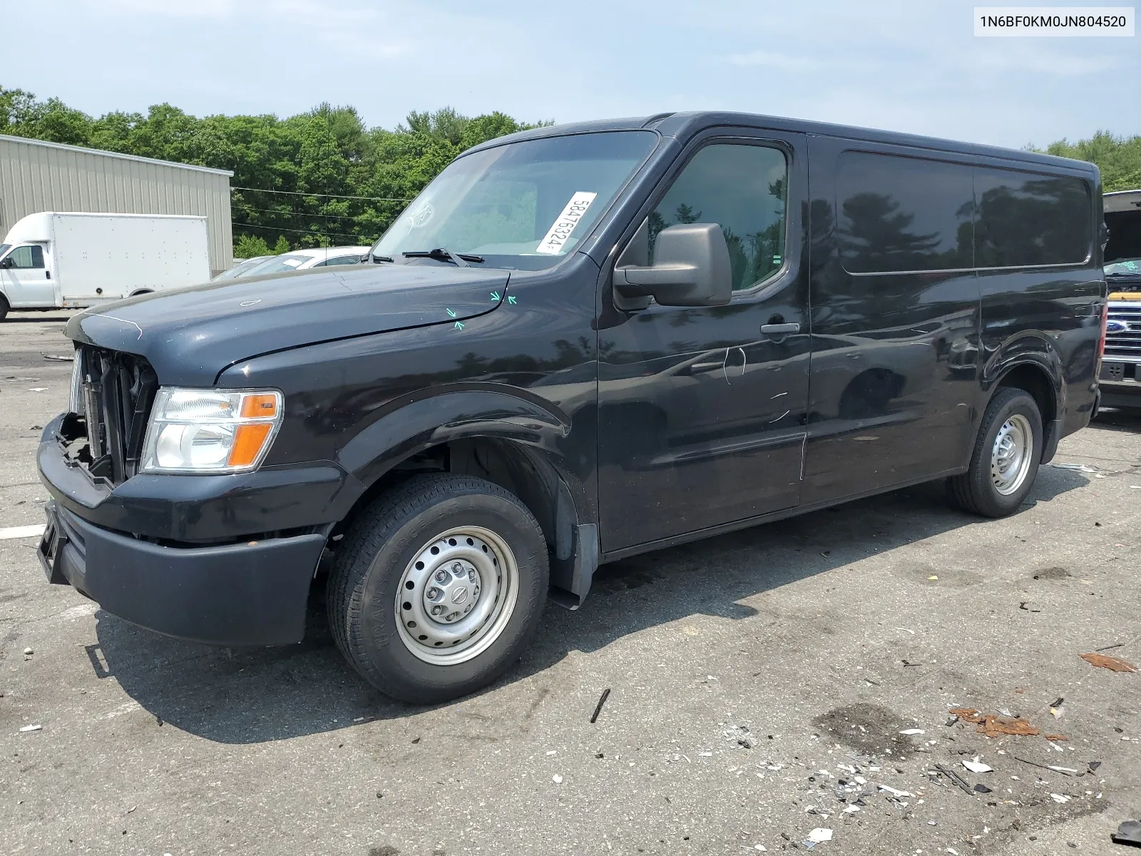 2018 Nissan Nv 1500 S VIN: 1N6BF0KM0JN804520 Lot: 58476324