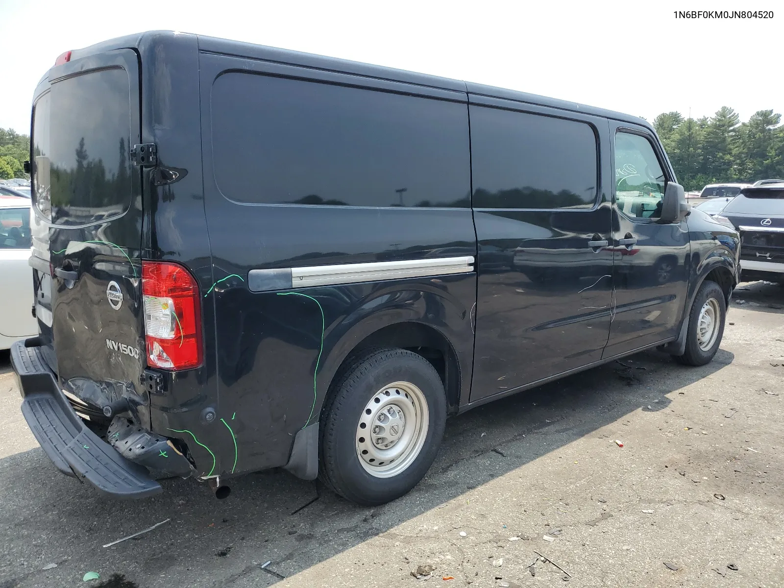 2018 Nissan Nv 1500 S VIN: 1N6BF0KM0JN804520 Lot: 58476324