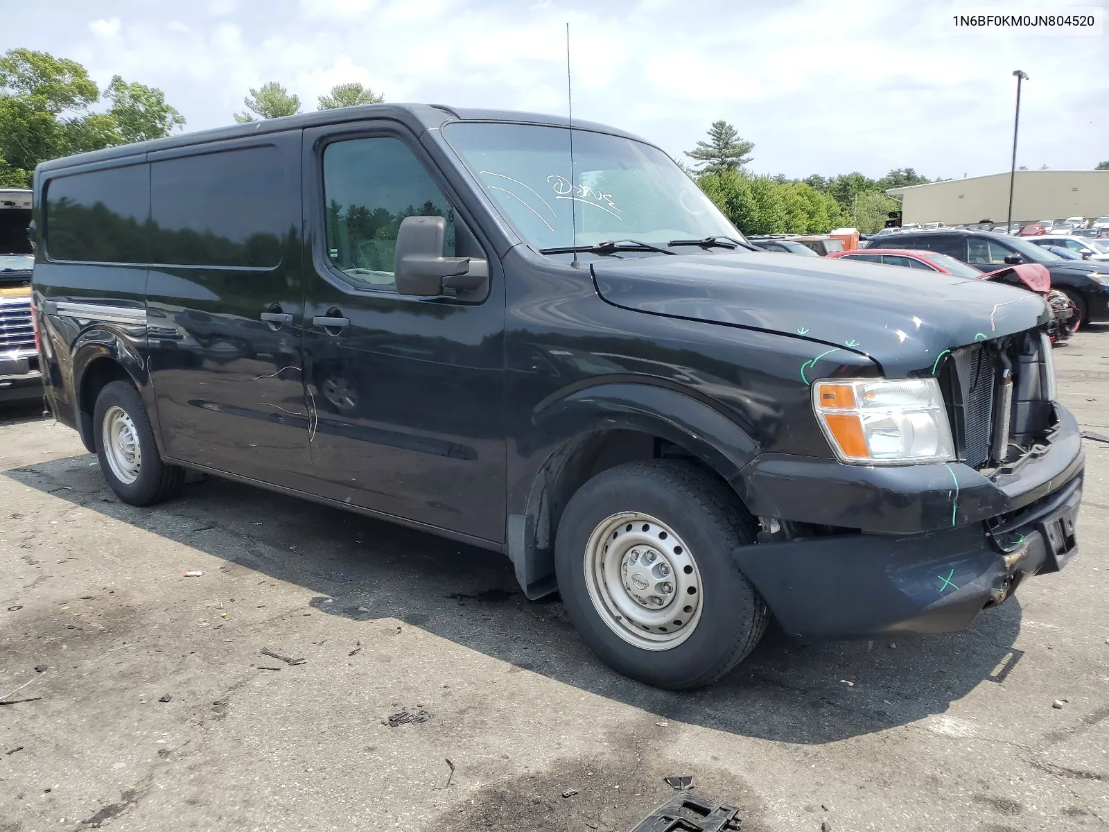 2018 Nissan Nv 1500 S VIN: 1N6BF0KM0JN804520 Lot: 58476324