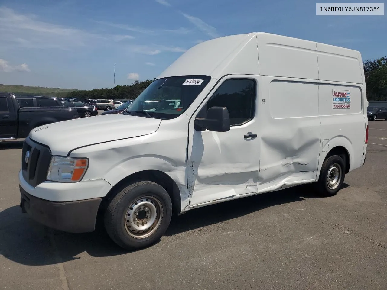 1N6BF0LY6JN817354 2018 Nissan Nv 2500 S