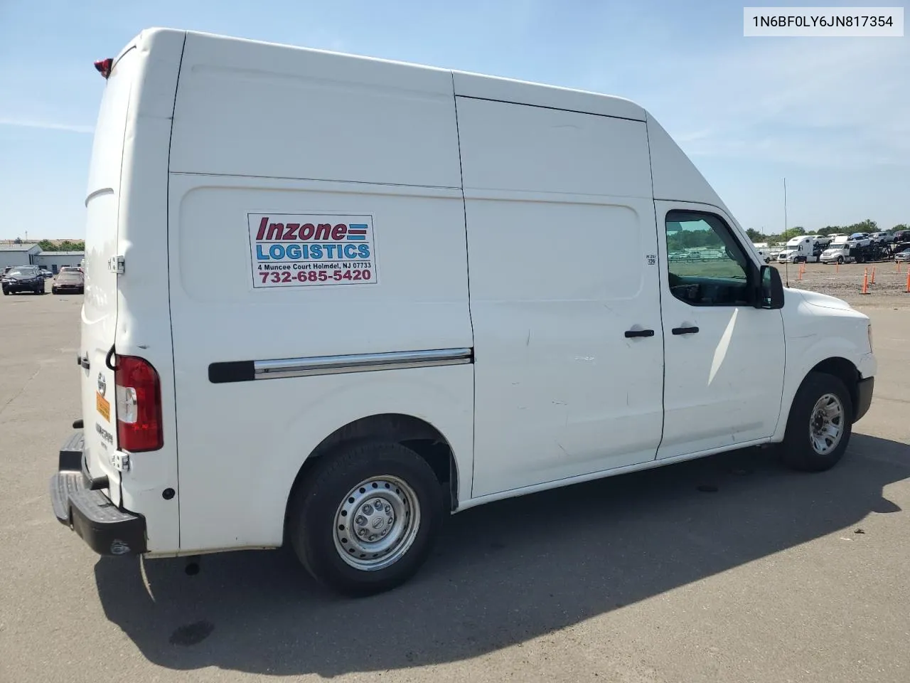 1N6BF0LY6JN817354 2018 Nissan Nv 2500 S