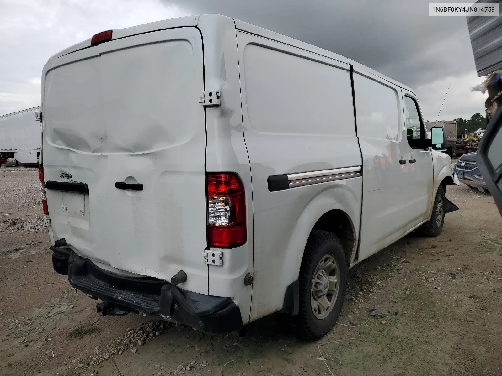 2018 Nissan Nv 1500 S VIN: 1N6BF0KY4JN814759 Lot: 63479174