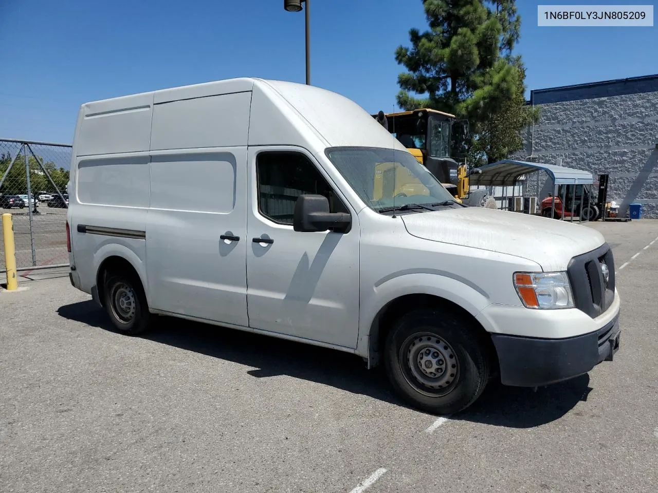 2018 Nissan Nv 2500 S VIN: 1N6BF0LY3JN805209 Lot: 69120554