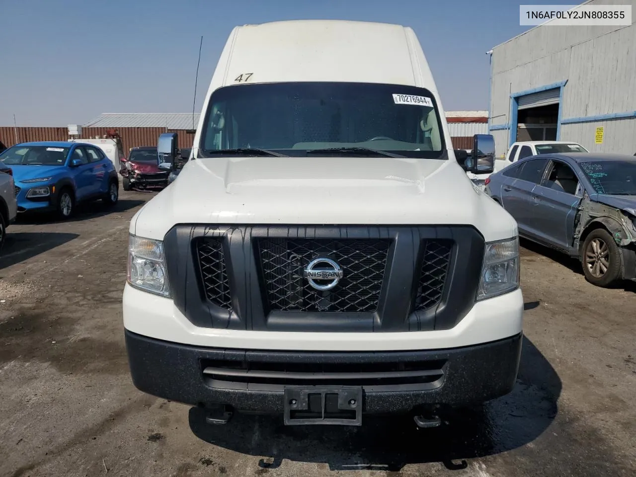 2018 Nissan Nv 2500 S VIN: 1N6AF0LY2JN808355 Lot: 70276944