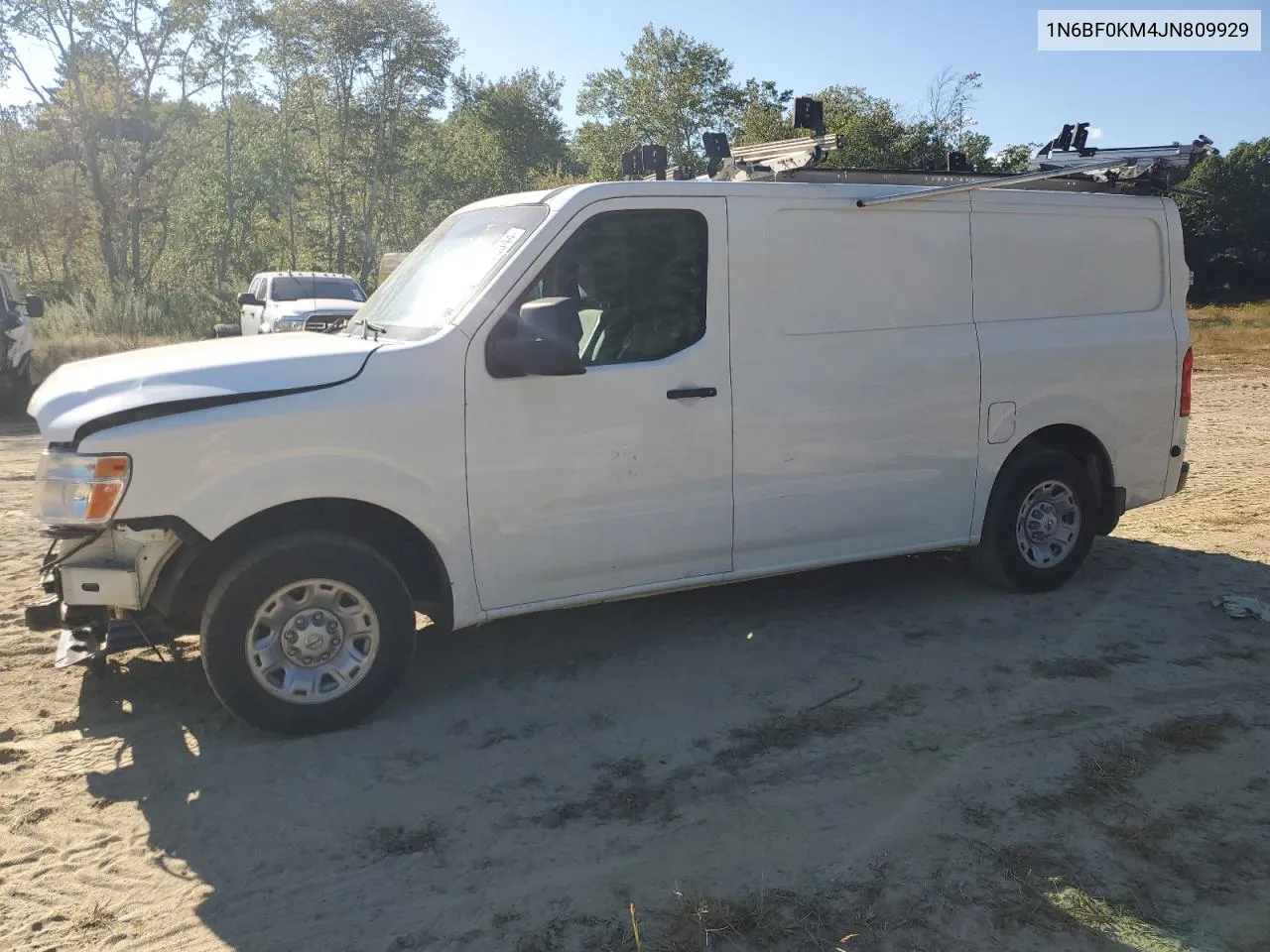 1N6BF0KM4JN809929 2018 Nissan Nv 1500 S