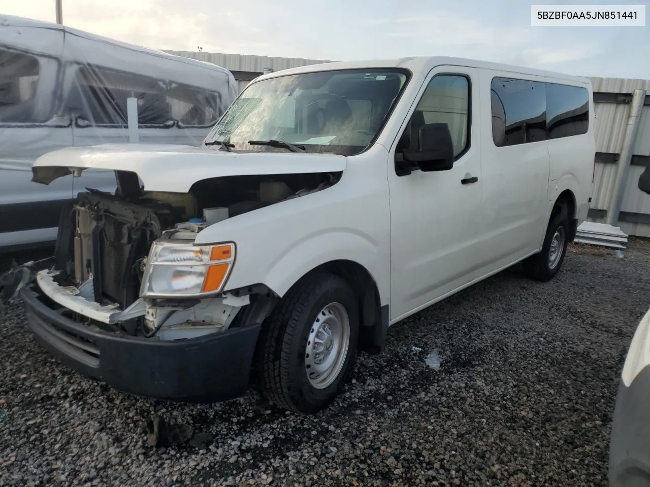 2018 Nissan Nv 3500 S VIN: 5BZBF0AA5JN851441 Lot: 71188234