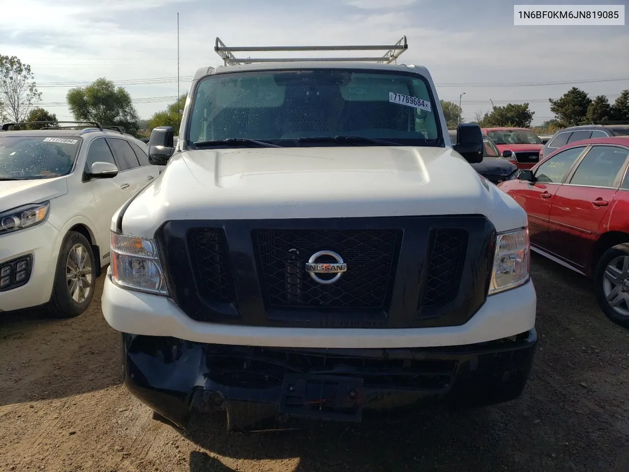 2018 Nissan Nv 1500 S VIN: 1N6BF0KM6JN819085 Lot: 71789684