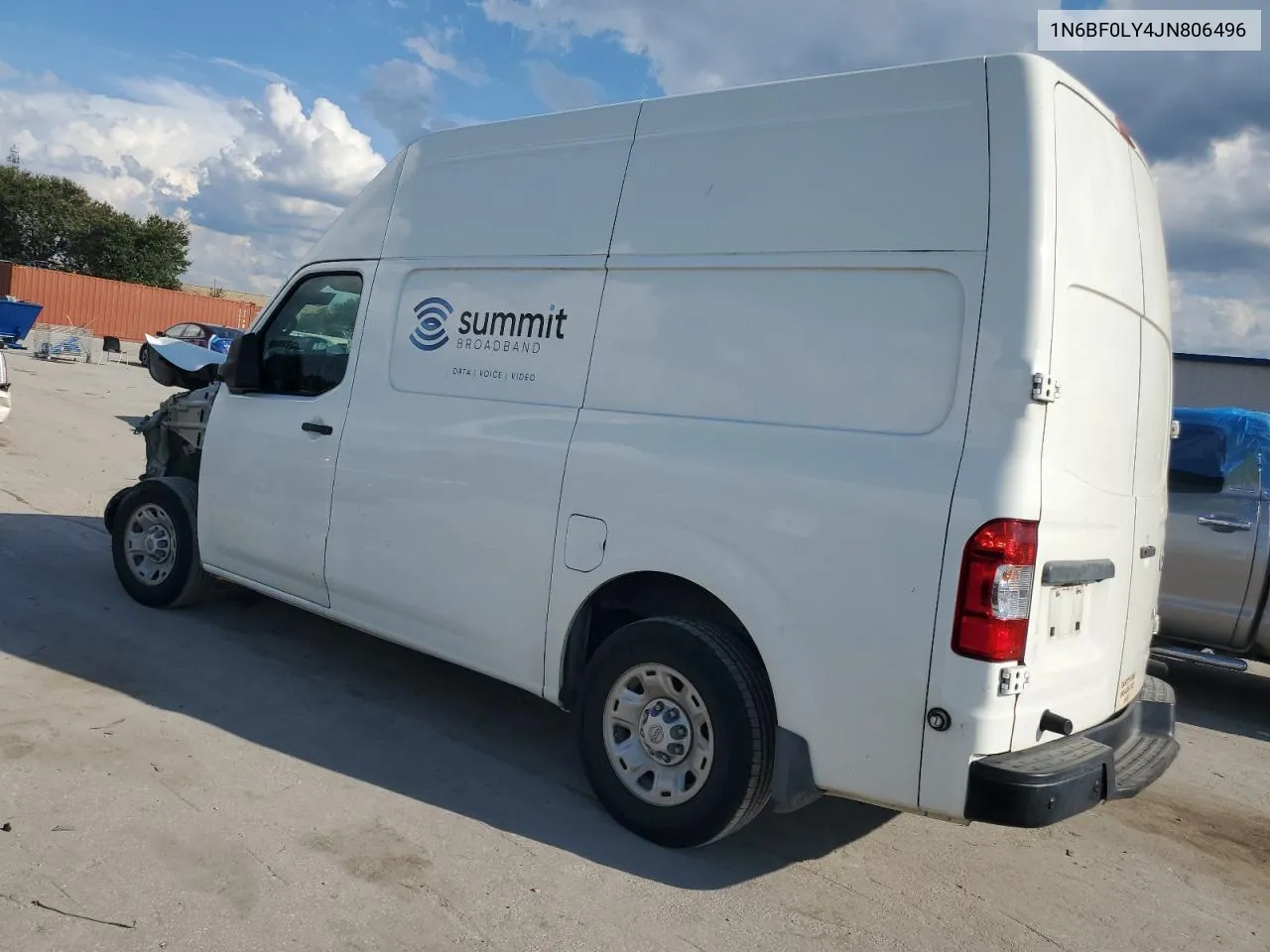 2018 Nissan Nv 2500 S VIN: 1N6BF0LY4JN806496 Lot: 72317174