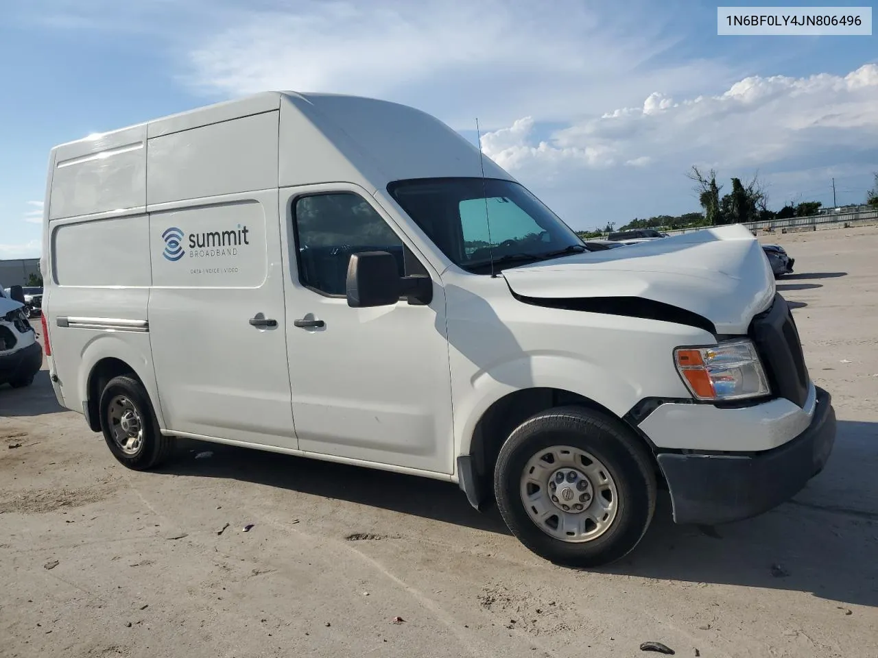 2018 Nissan Nv 2500 S VIN: 1N6BF0LY4JN806496 Lot: 72317174