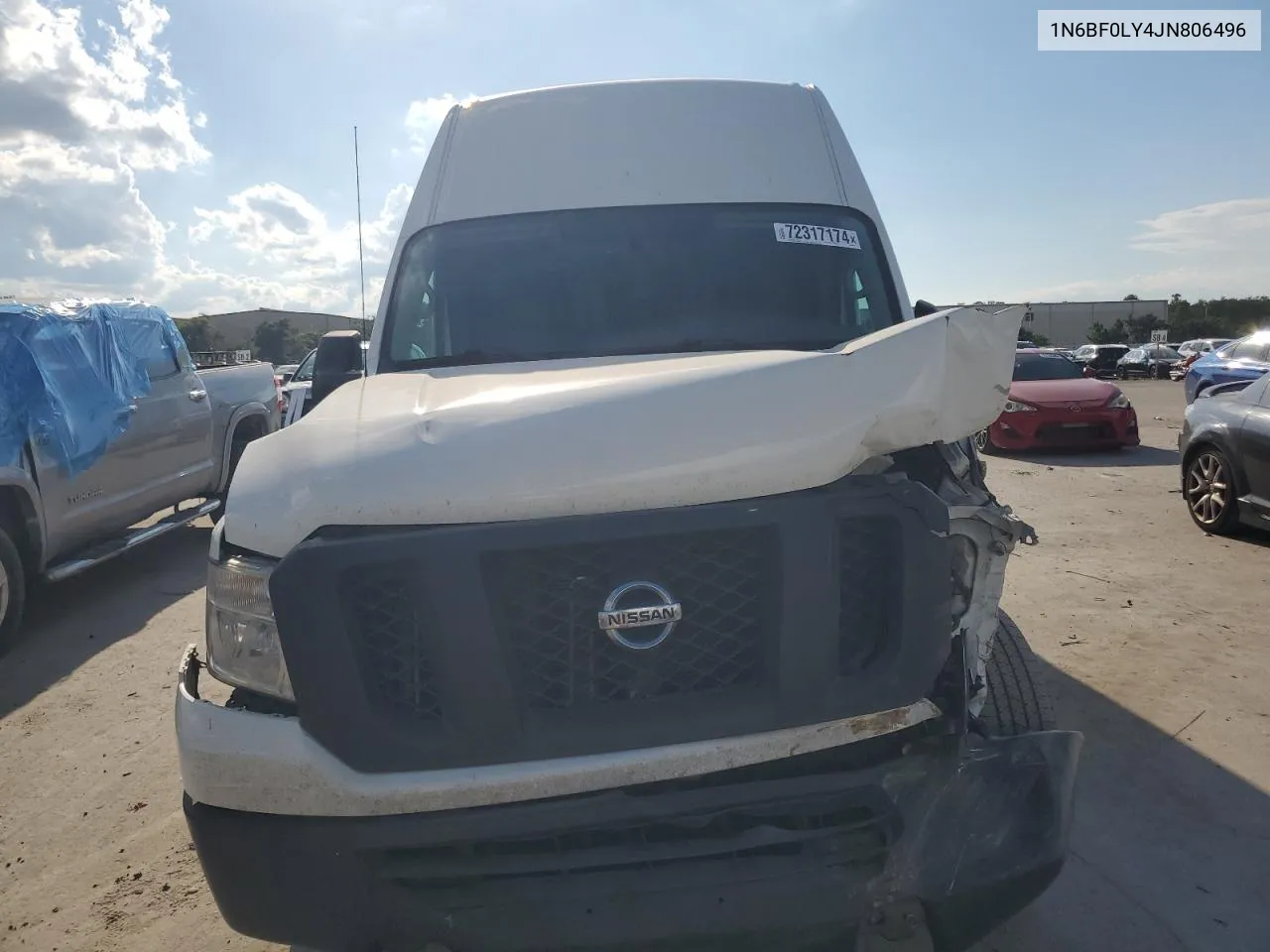 2018 Nissan Nv 2500 S VIN: 1N6BF0LY4JN806496 Lot: 72317174