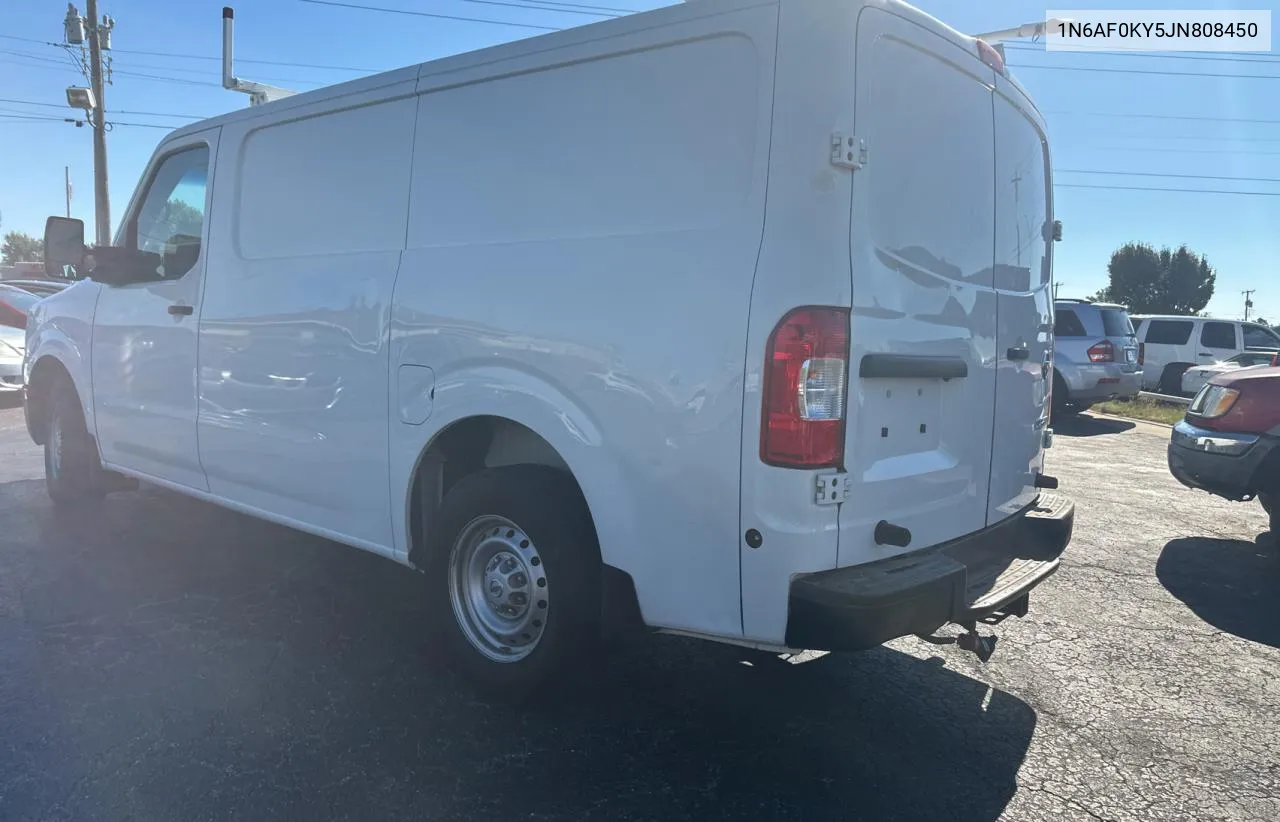 2018 Nissan Nv 2500 S VIN: 1N6AF0KY5JN808450 Lot: 73322144