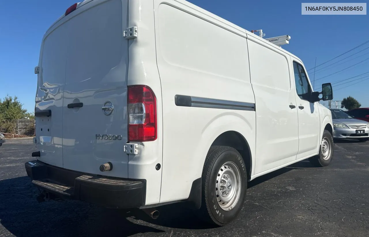 1N6AF0KY5JN808450 2018 Nissan Nv 2500 S