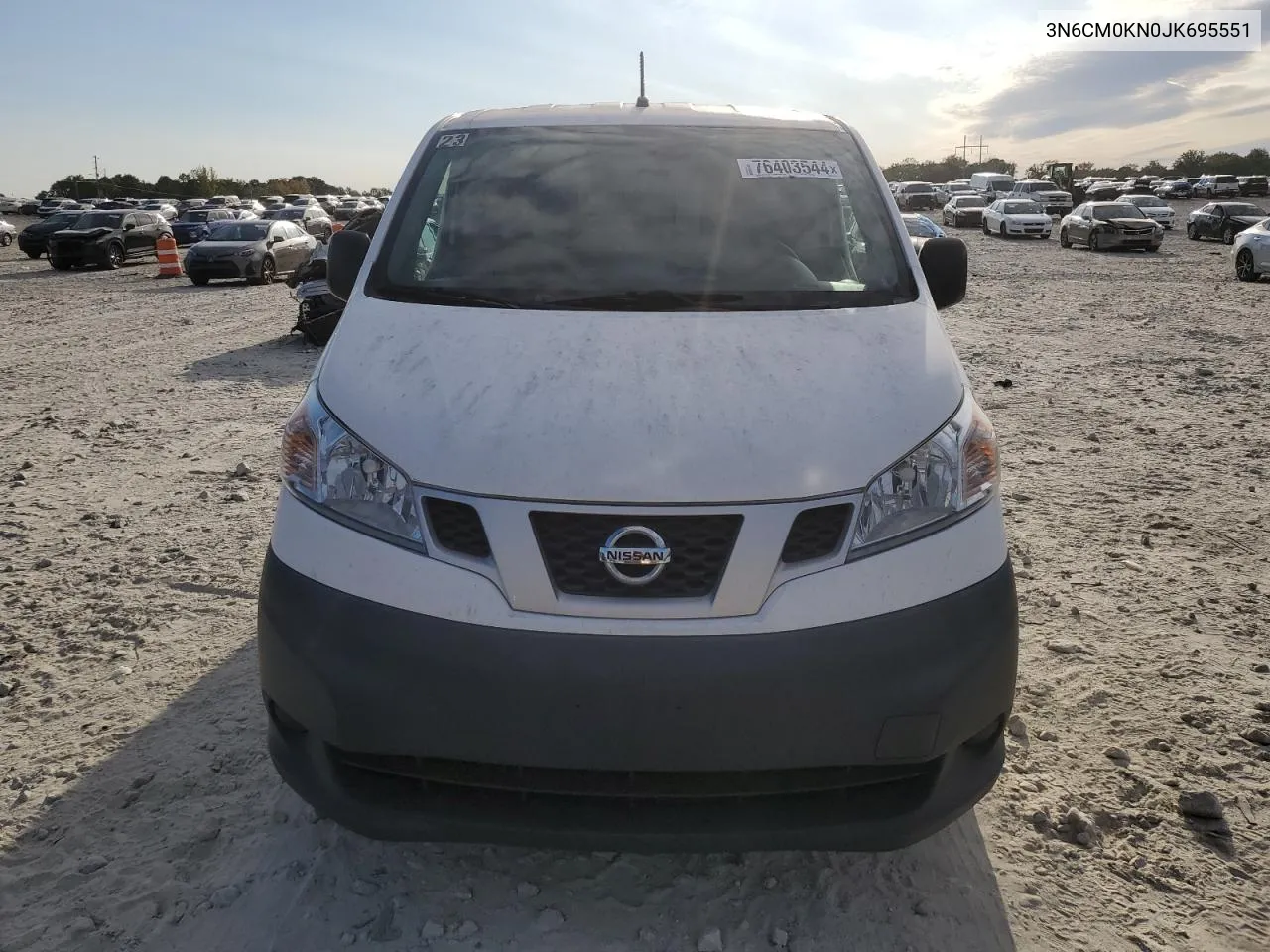 2018 Nissan Nv200 2.5S VIN: 3N6CM0KN0JK695551 Lot: 76403544