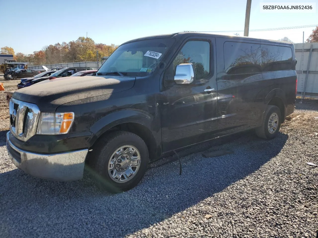 2018 Nissan Nv 3500 S VIN: 5BZBF0AA6JN852436 Lot: 77623204