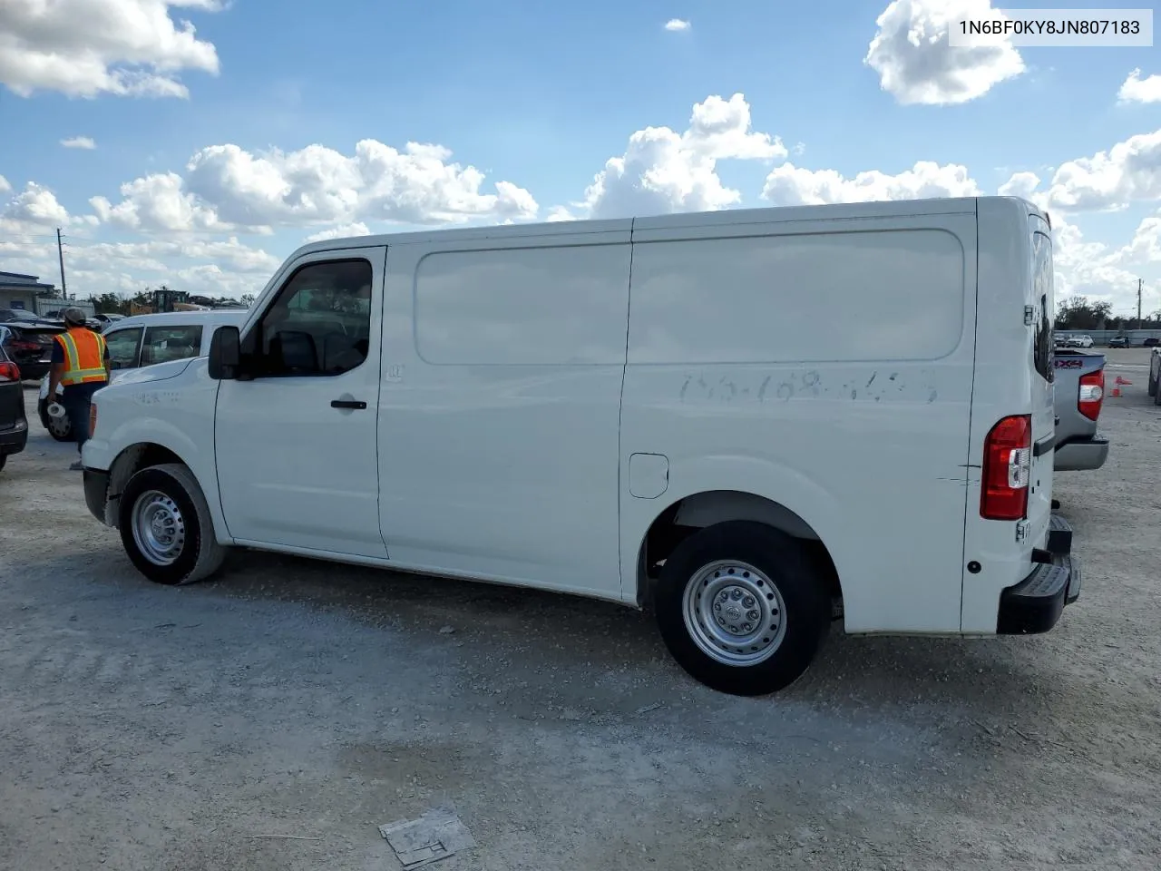 2018 Nissan Nv 1500 S VIN: 1N6BF0KY8JN807183 Lot: 77812224