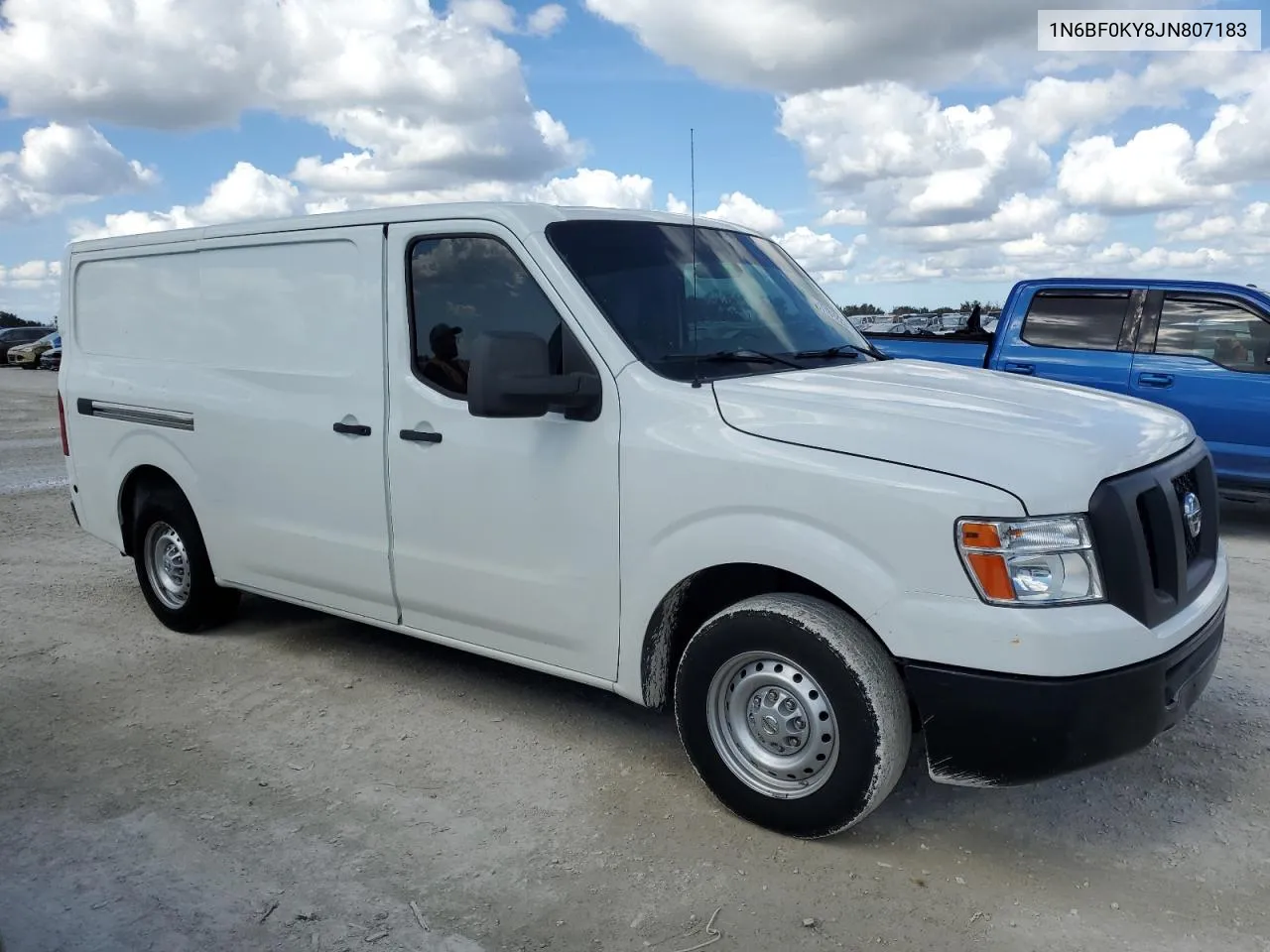 2018 Nissan Nv 1500 S VIN: 1N6BF0KY8JN807183 Lot: 77812224