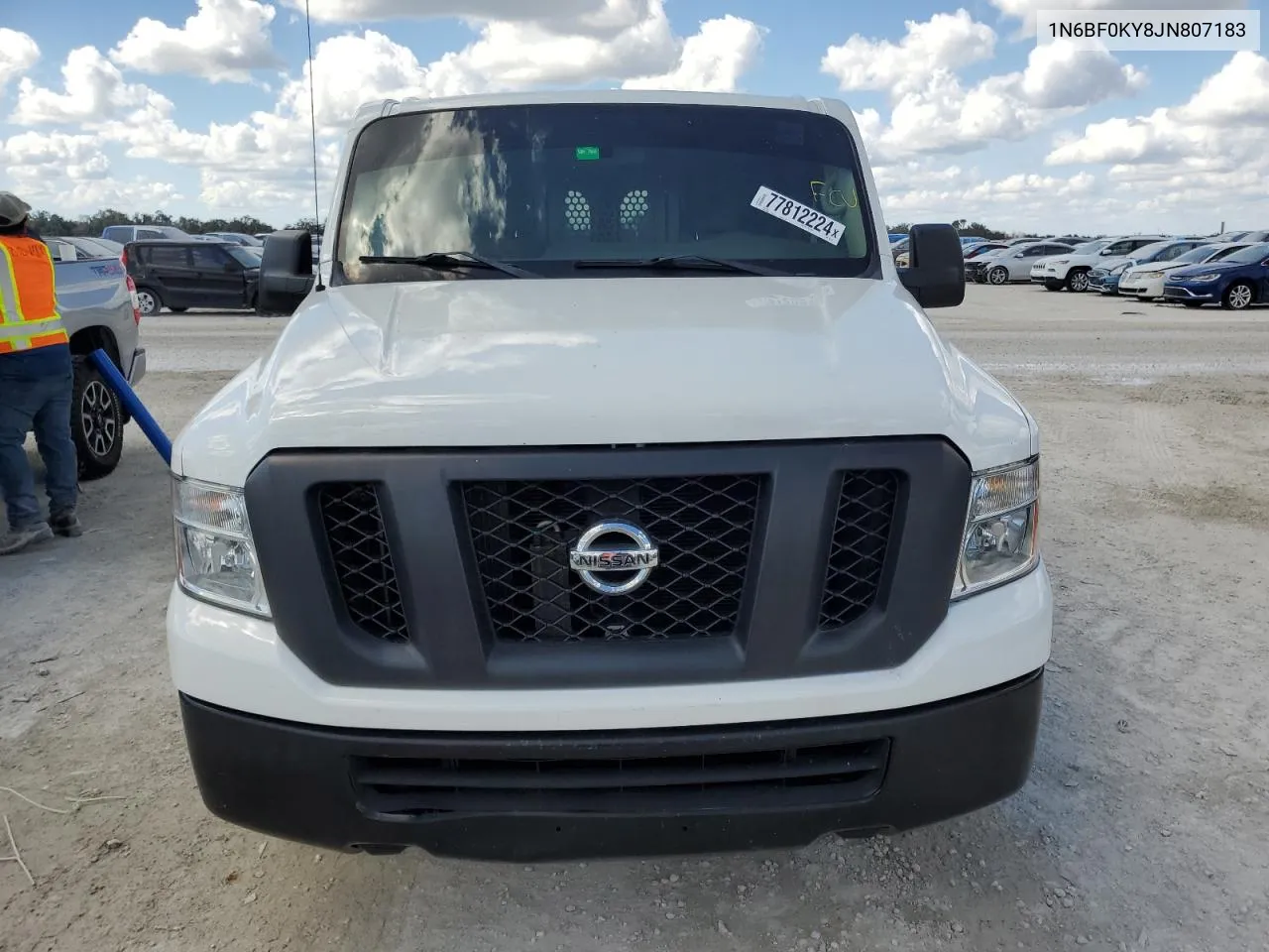 1N6BF0KY8JN807183 2018 Nissan Nv 1500 S