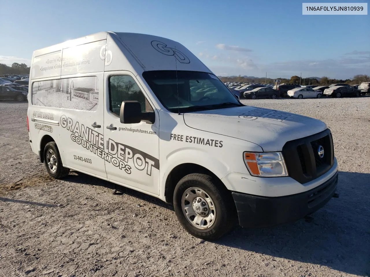 2018 Nissan Nv 2500 S VIN: 1N6AF0LY5JN810939 Lot: 78613674