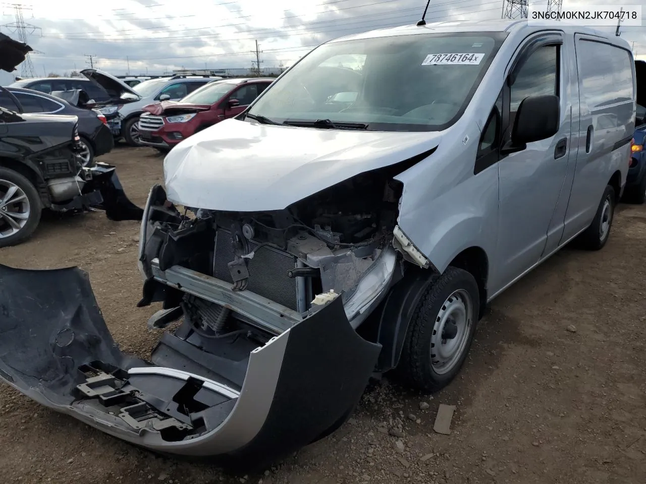 2018 Nissan Nv200 2.5S VIN: 3N6CM0KN2JK704718 Lot: 78746164