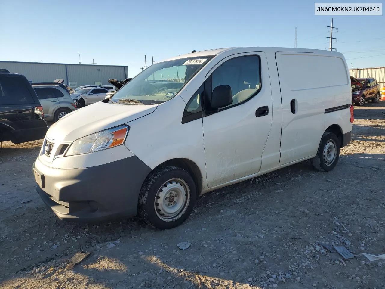 2018 Nissan Nv200 2.5S VIN: 3N6CM0KN2JK704640 Lot: 79111984