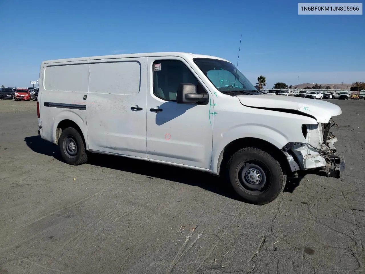 2018 Nissan Nv 1500 S VIN: 1N6BF0KM1JN805966 Lot: 79767614