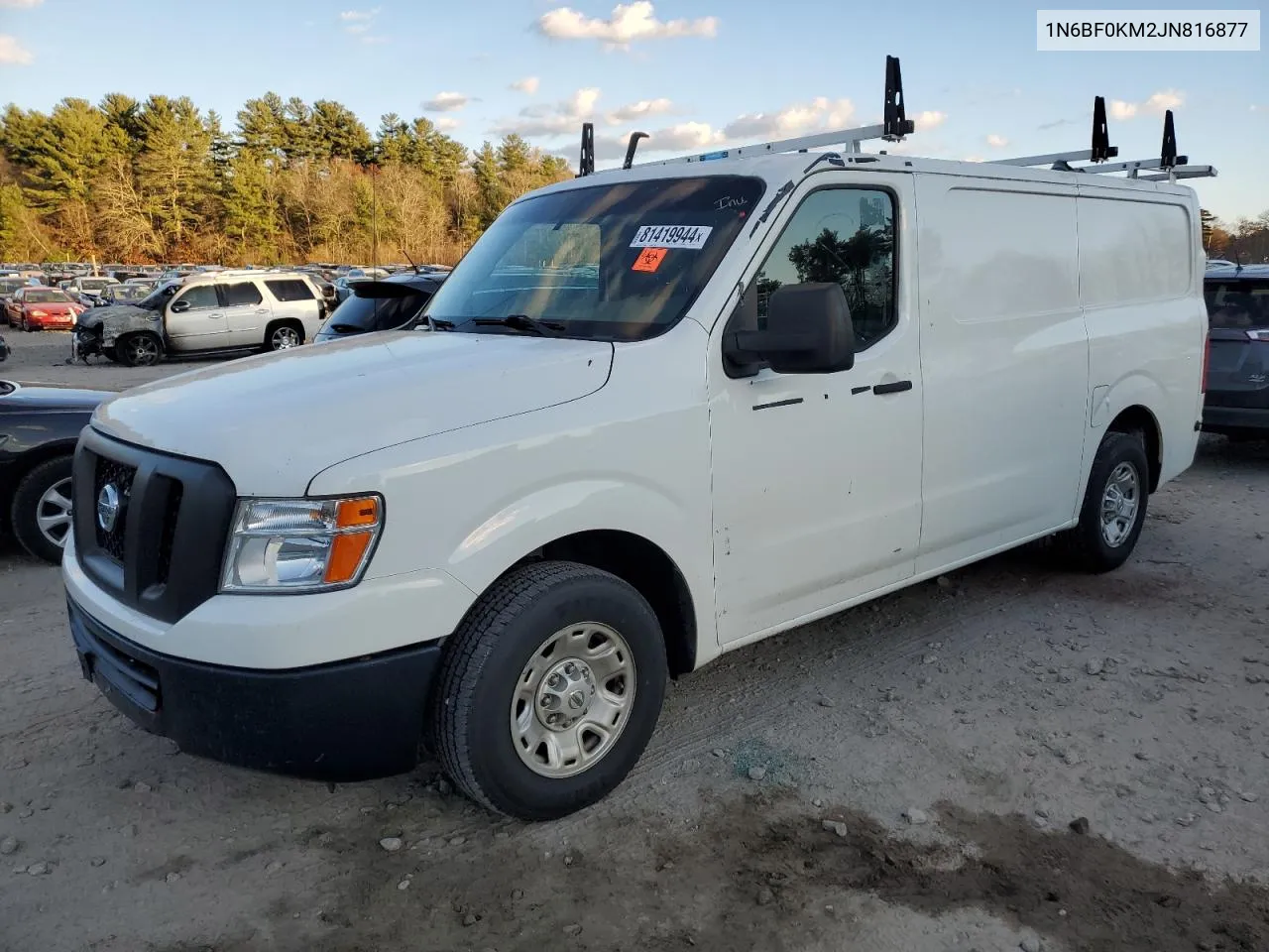 2018 Nissan Nv 1500 S VIN: 1N6BF0KM2JN816877 Lot: 81419944