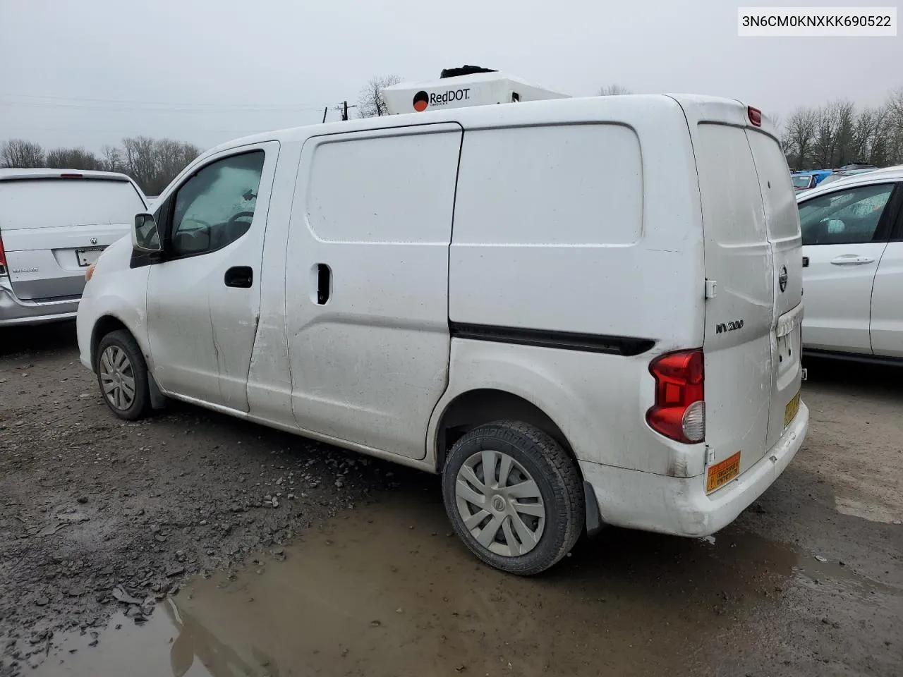 2019 Nissan Nv200 2.5S VIN: 3N6CM0KNXKK690522 Lot: 42331774