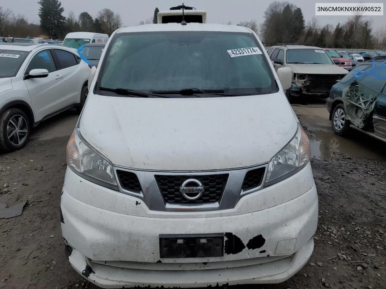 2019 Nissan Nv200 2.5S VIN: 3N6CM0KNXKK690522 Lot: 42331774