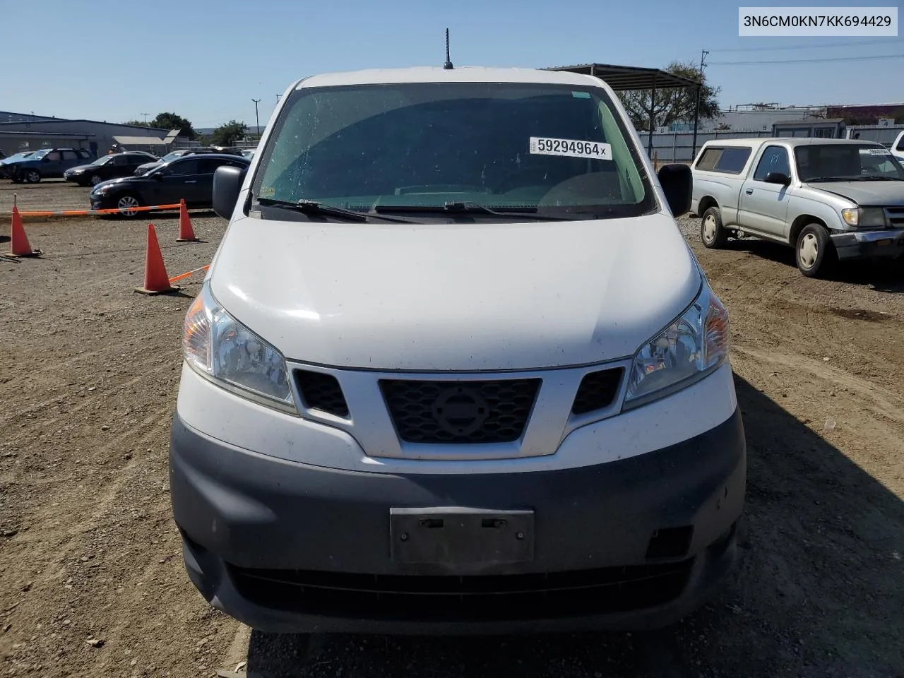 2019 Nissan Nv200 2.5S VIN: 3N6CM0KN7KK694429 Lot: 59294964