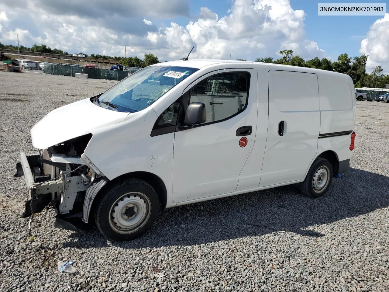 2019 Nissan Nv200 2.5S VIN: 3N6CM0KN2KK701903 Lot: 59784934