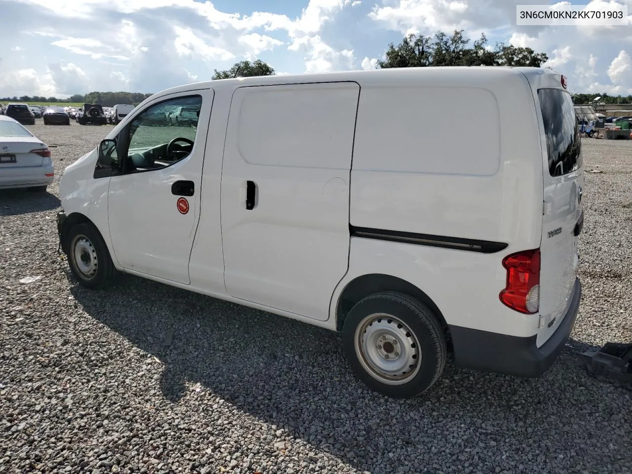 2019 Nissan Nv200 2.5S VIN: 3N6CM0KN2KK701903 Lot: 59784934