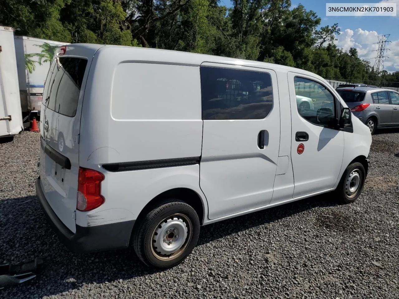 2019 Nissan Nv200 2.5S VIN: 3N6CM0KN2KK701903 Lot: 59784934