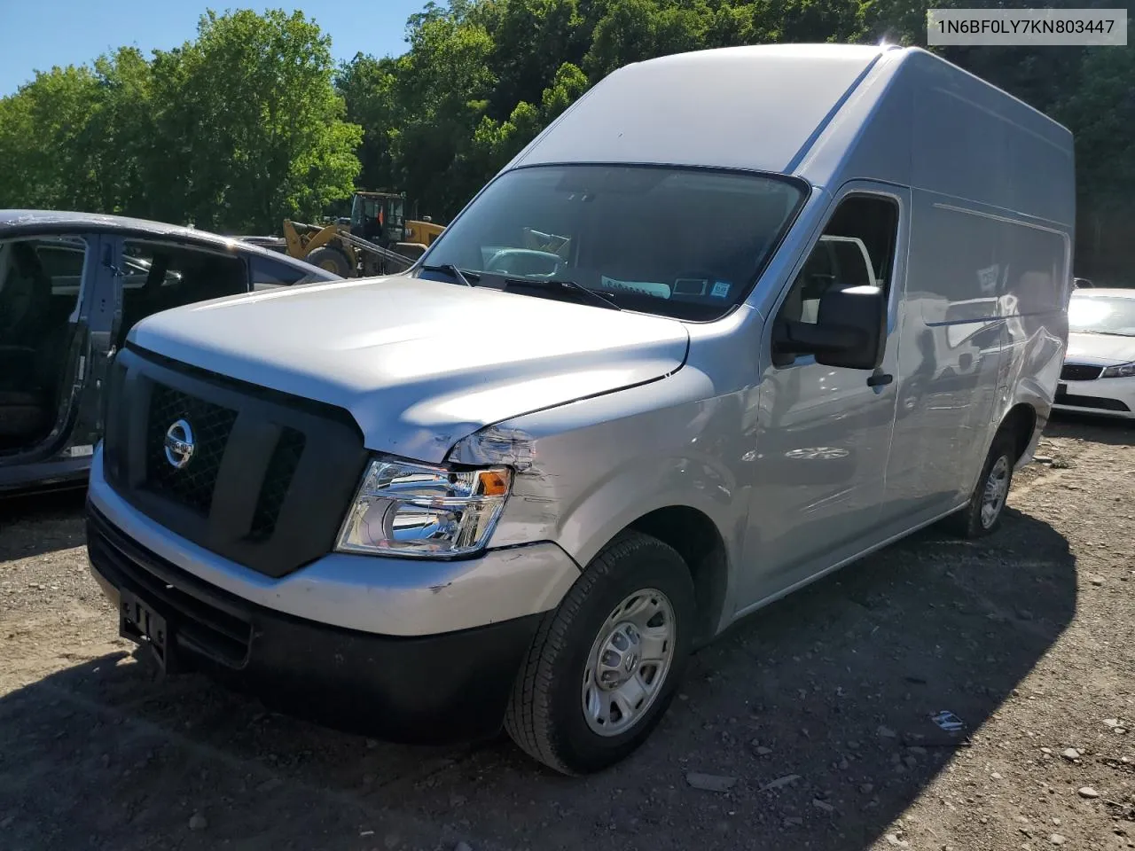 2019 Nissan Nv 2500 S VIN: 1N6BF0LY7KN803447 Lot: 61218684