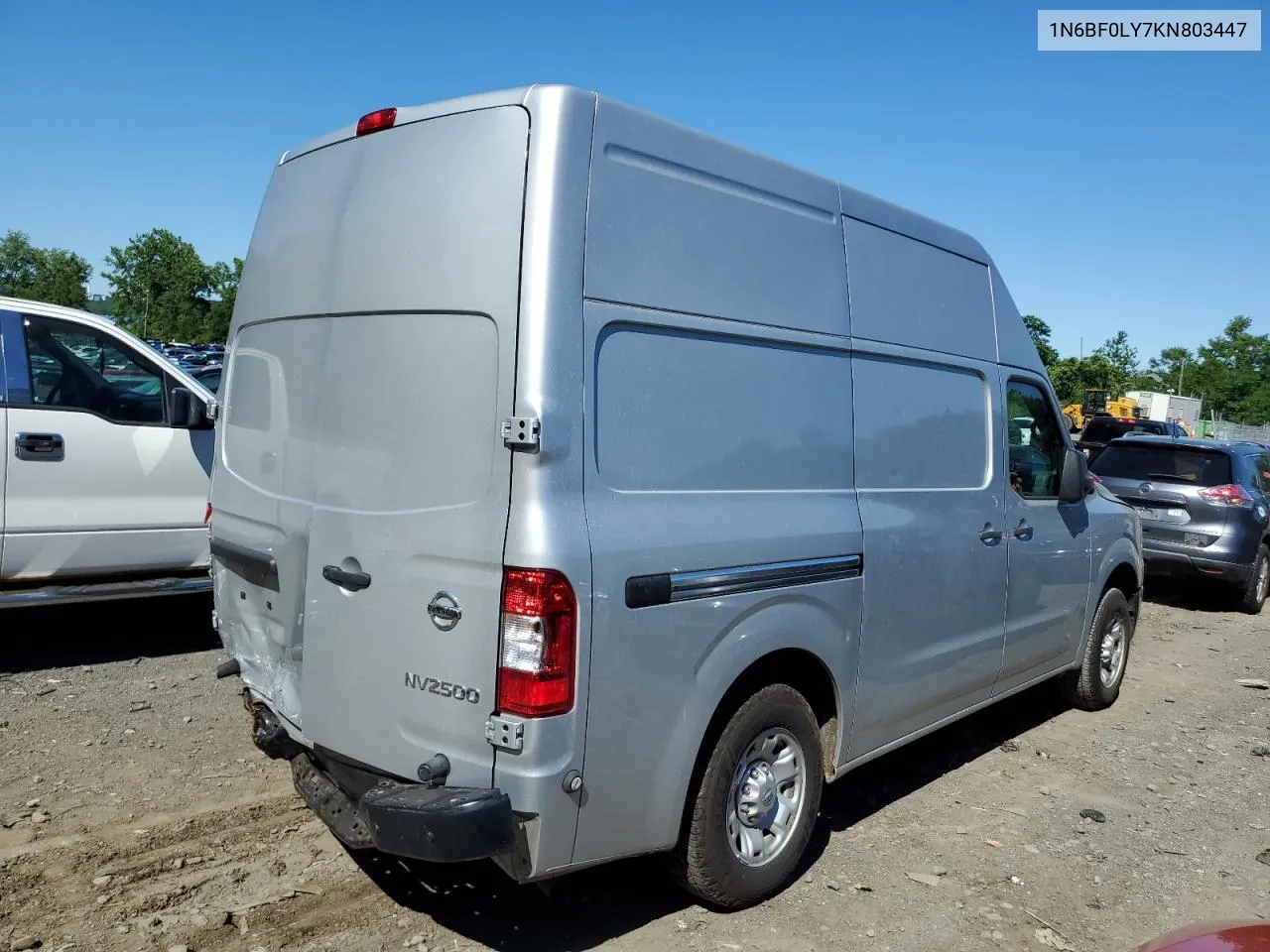 2019 Nissan Nv 2500 S VIN: 1N6BF0LY7KN803447 Lot: 61218684