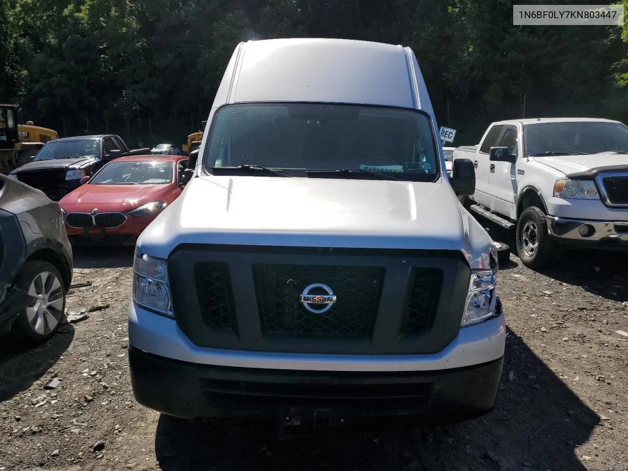 2019 Nissan Nv 2500 S VIN: 1N6BF0LY7KN803447 Lot: 61218684