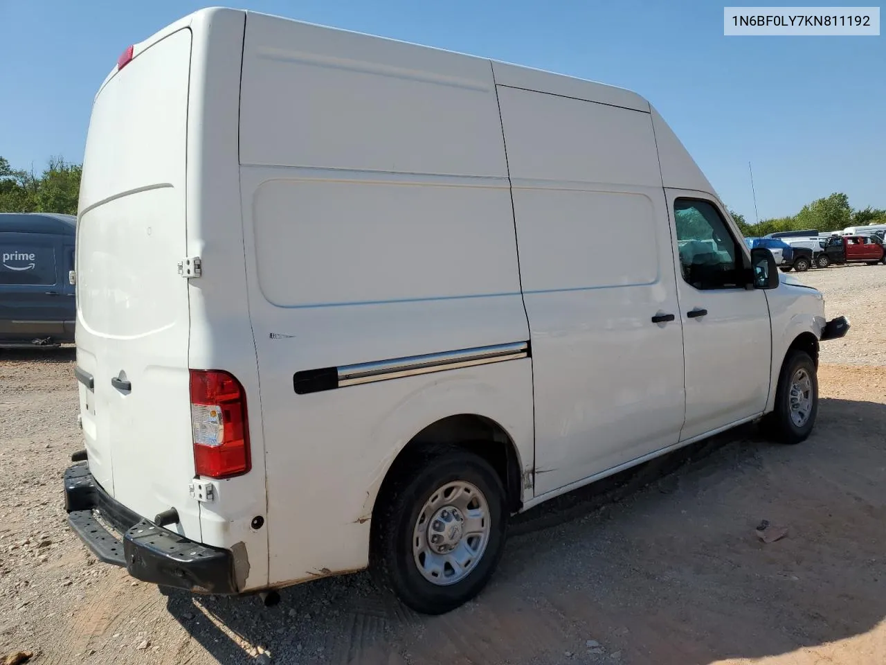 2019 Nissan Nv 2500 S VIN: 1N6BF0LY7KN811192 Lot: 61532314