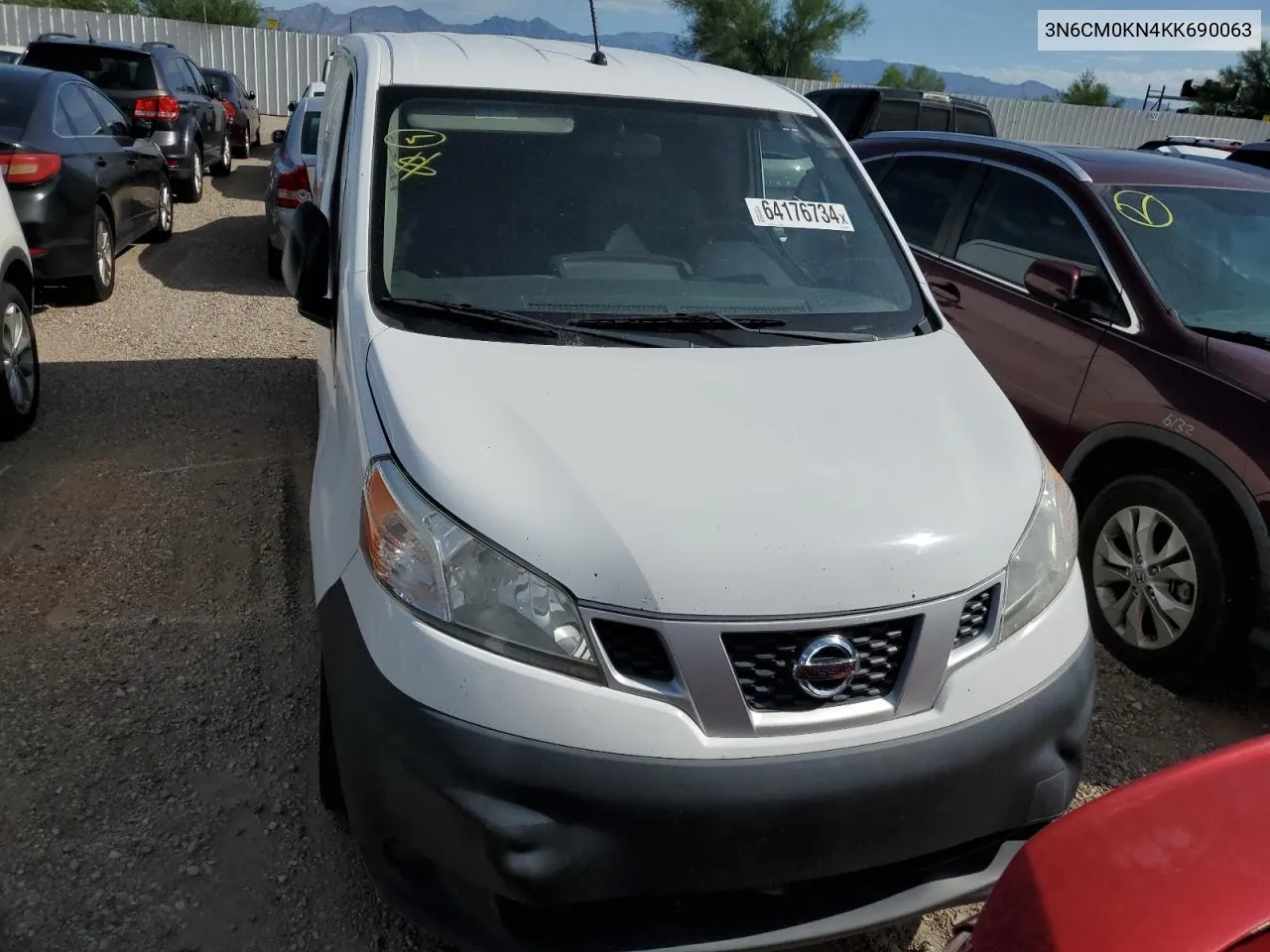 2019 Nissan Nv200 2.5S VIN: 3N6CM0KN4KK690063 Lot: 64176734