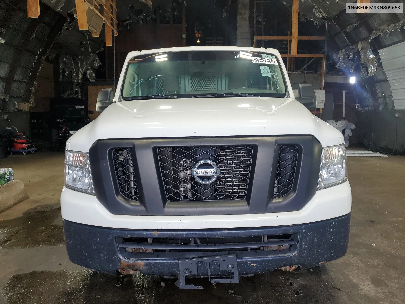 2019 Nissan Nv 1500 S VIN: 1N6BF0KM9KN809653 Lot: 65967434